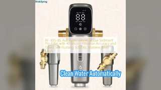 توقف آب زنگ زده با پیش فیلتر خودکار BriskSpring