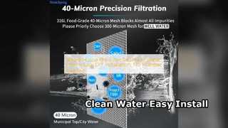 فیلتر آب کل خانه نصب آسان