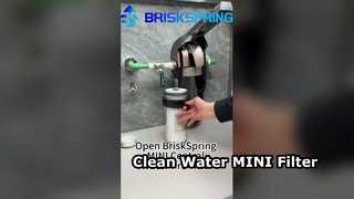 پیش فیلتر آب مرکزی BriskSpring MINI را باز کنید