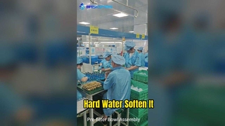 پشت صحنه: خط تولید مونتاژ کاسه پیش فیلتر BriskSpring