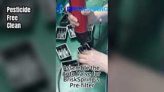 شیر خودکار را برای پیش فیلتر Briskspring جمع کنید