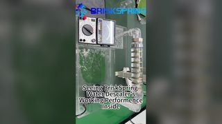عملکرد رسوب زدای آب BriskSpring در داخل