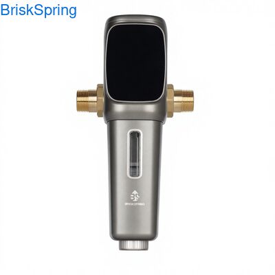 NSF گواهینامه 316L فولاد ضد زنگ میش آب پیش فیلتر با 6T / H نرخ جریان و کنترل هوشمند لمس