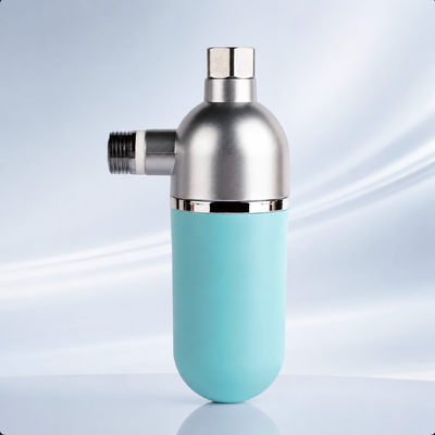 BriskSpring T5-M3-BS 1/2 اینچ مهار کننده مقیاس آب با کارتریج قابل تعویض و فیلتر چند مرحله ای برای نصب نقطه پایانی جمع و جور