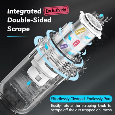 فیلتر پیش فیلتر رسوبات اسپین اسپرینگ برای کل خانه نصب ساده، نیازی به حرفه ای نیست