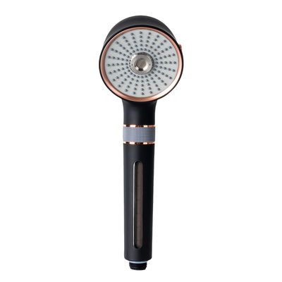 سر دوش دستی حباب ریز و نانو 130 میلی‌متری کروم با 3 حالت پاشش