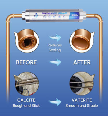نرم کننده آب ضد انسداد بدون نمک با مواد مقاوم در برابر خوردگی
