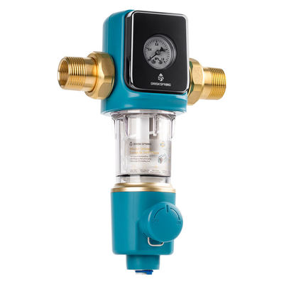 پیش فیلتر رسوب 40 میکروونی با BPA Free Auto Backwash Scraper برای استفاده خانگی