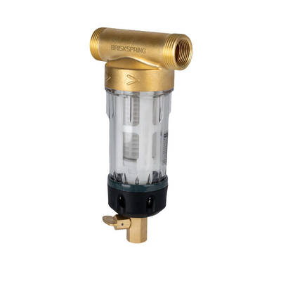 فیلتر رسوب قابل استفاده مجدد با کیفیت بالا و شستشوی معکوس با تمیز کردن عمیق خراش دو طرفه برای استفاده در کل خانه