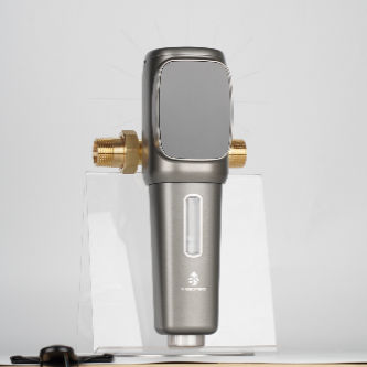 فیلتر پیش‌تصفیه آب خودکار شستشوی معکوس با تایمر هوشمند با درجه فیلتراسیون 40-300 میکرومتر، مش استیل ضد زنگ SUS 316L و دبی 6 تن در ساعت