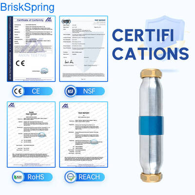دستگاه پاک کننده آب با تراشه توربو SAAS با بهره وری بالا با نرخ جریان 5T / H و گواهینامه NSF برای سیستم های آب کل خانه