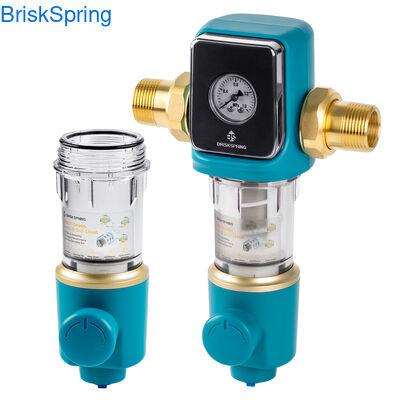 فیلتر آب سبک برای کل خانه با ساختار ضد بلوک فولاد ضد زنگ درجه غذایی و میزان جریان 22 GPM