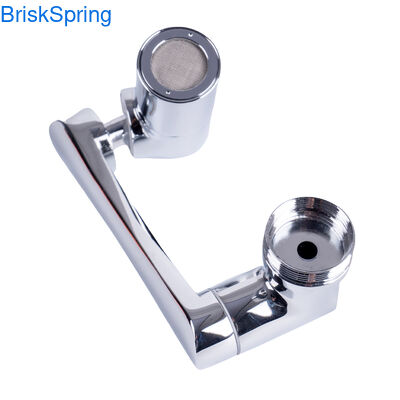 Multi-Joint Rotatable Kitchen Faucet Aerator, Micro Nano Bubble Deep Cleaning Bubbler for Food Safety