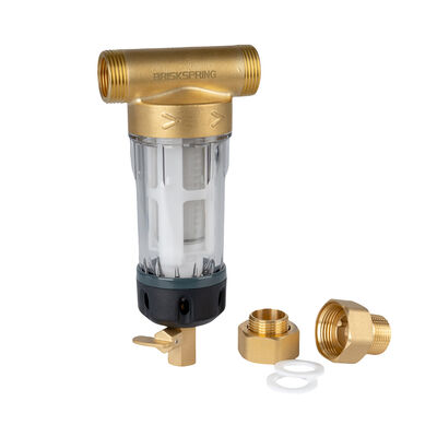 فیلتر آب رسوب شده با فیلتر 40 میکروونی طراحی قابل استفاده مجدد و درجه غذایی SS316L Mesh