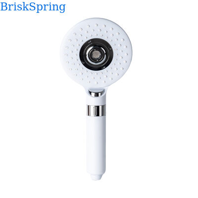 BriskSpring دوش دستی با حباب های کوچک نانویی با 3 حالت اسپری صرفه جویی در آب و ساخت فولاد ضد زنگ SUS304