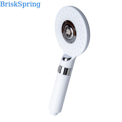 BriskSpring دوش دستی با حباب های کوچک نانویی با 3 حالت اسپری صرفه جویی در آب و ساخت فولاد ضد زنگ SUS304