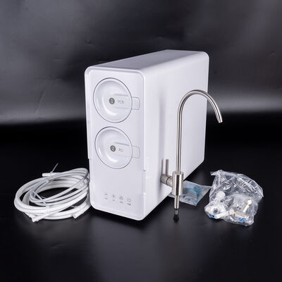 BriskSpring 600GPD پاک کننده آب بدون مخزن RO با پمپ تقویت کننده ساکت و نظارت TDS