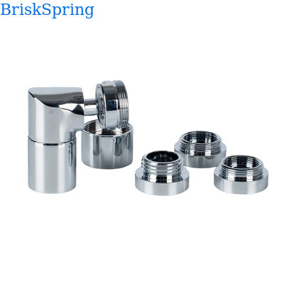 720° Full Rotation Micro Nano Bubble Faucet Aerator with H59-1 Brass and SUS304 Stainless Steel Using Gas-Liquid Cutting Technology