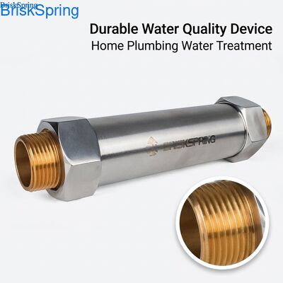سیستم رسوب‌زدای آب بدون نمک دارای گواهی RoHS، نرم‌کننده آب الکترونیکی بدون نیاز به تعمیر و نگهداری برای لوله‌کشی خانگی، فشار 0.15 مگاپاسکال