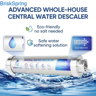 نرم کننده آب ضد انسداد بدون نمک با مواد مقاوم در برابر خوردگی