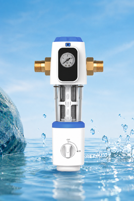 BriskSpring N1-2C-BS پیش فیلتر رسوب کل خانه با فیلتر 40 میکران و SUS316L شبکه فولاد ضد زنگ