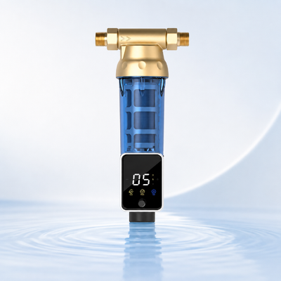 BriskSpring Q2-BS اتوماتیک پیش فیلتر رسوب کل خانه با فیلتر 40 میکران و SUS316L فولاد ضد زنگ