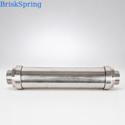 BriskSpring سیستم پاک کننده آب با کارایی بالا برای کل خانه با تکنولوژی قطبی سازی یون SAAS 4T / H و مواد مس H59-1
